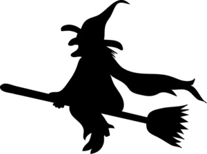 Wicked Witch Clipart Image Halloween Wicked Witch On Her Broomstick