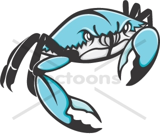 Wild Blue Crab - Blue Crab Clipart