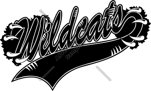 Wildcat Paw Print Clip Art Wi