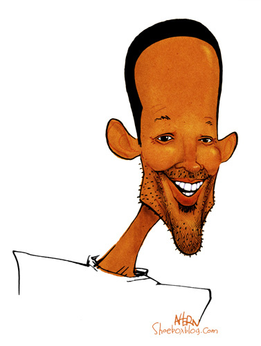 Will Smith Caricature- by penanink55, via Flickr