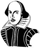 William Shakespeare portrait Stock Photo