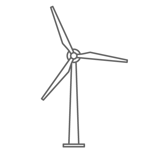 Wind Farm Clipart #1 - Wind Turbine Clipart