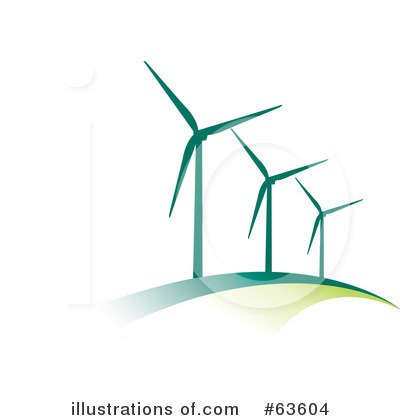 a vector wind turbine icon .