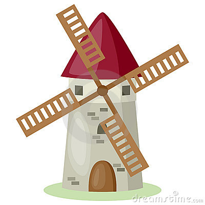 Free Clipart Of Windmill Clip