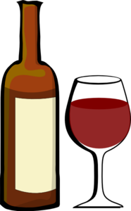 Wine Bottle Clipart #1