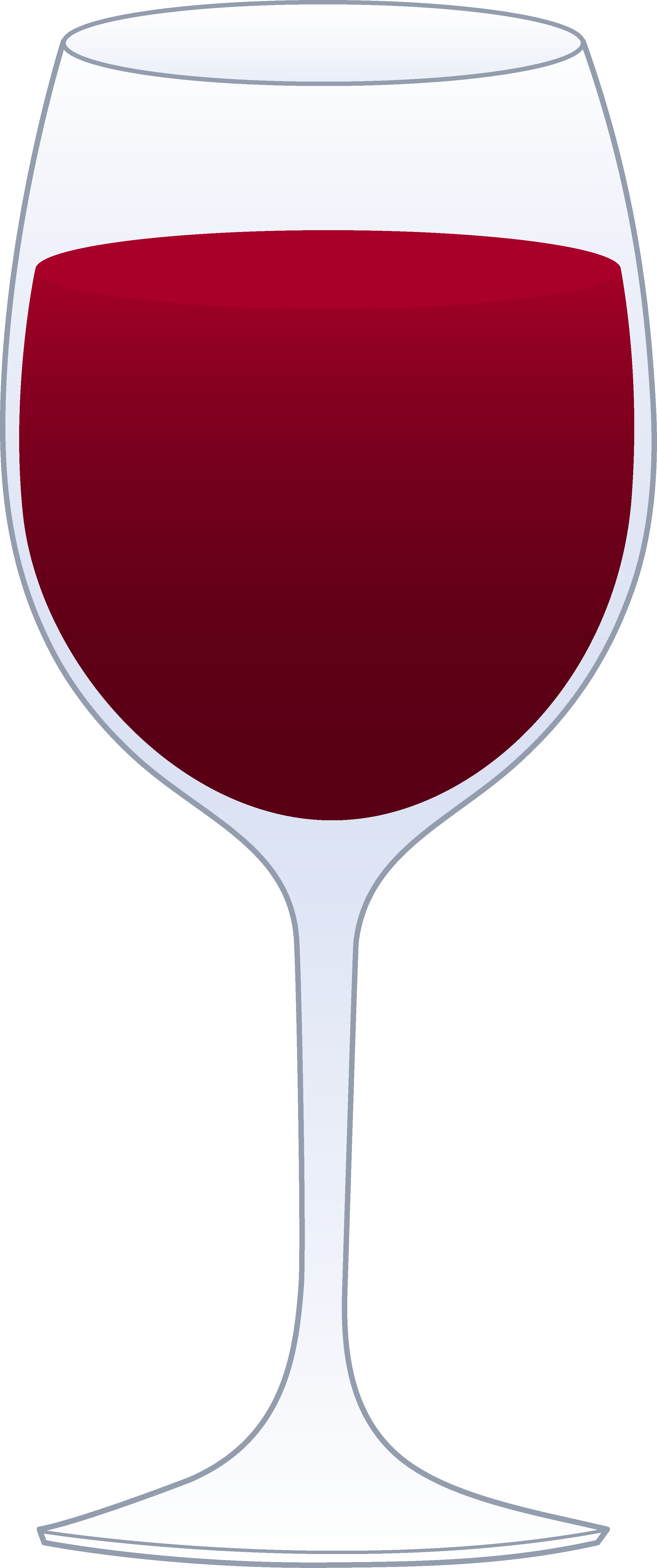Red Wine Glass Clipart #1
