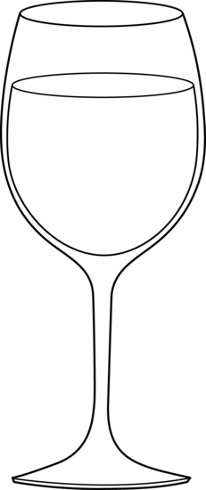 Wine glasses clip art hostted - Wine Glass Clip Art