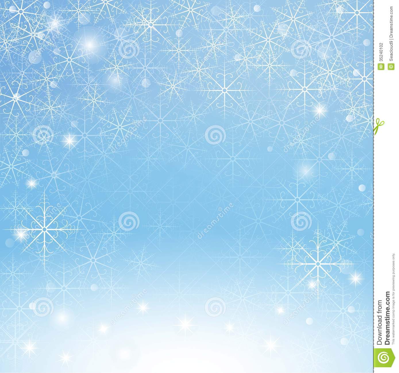 Free Vector Winter Background