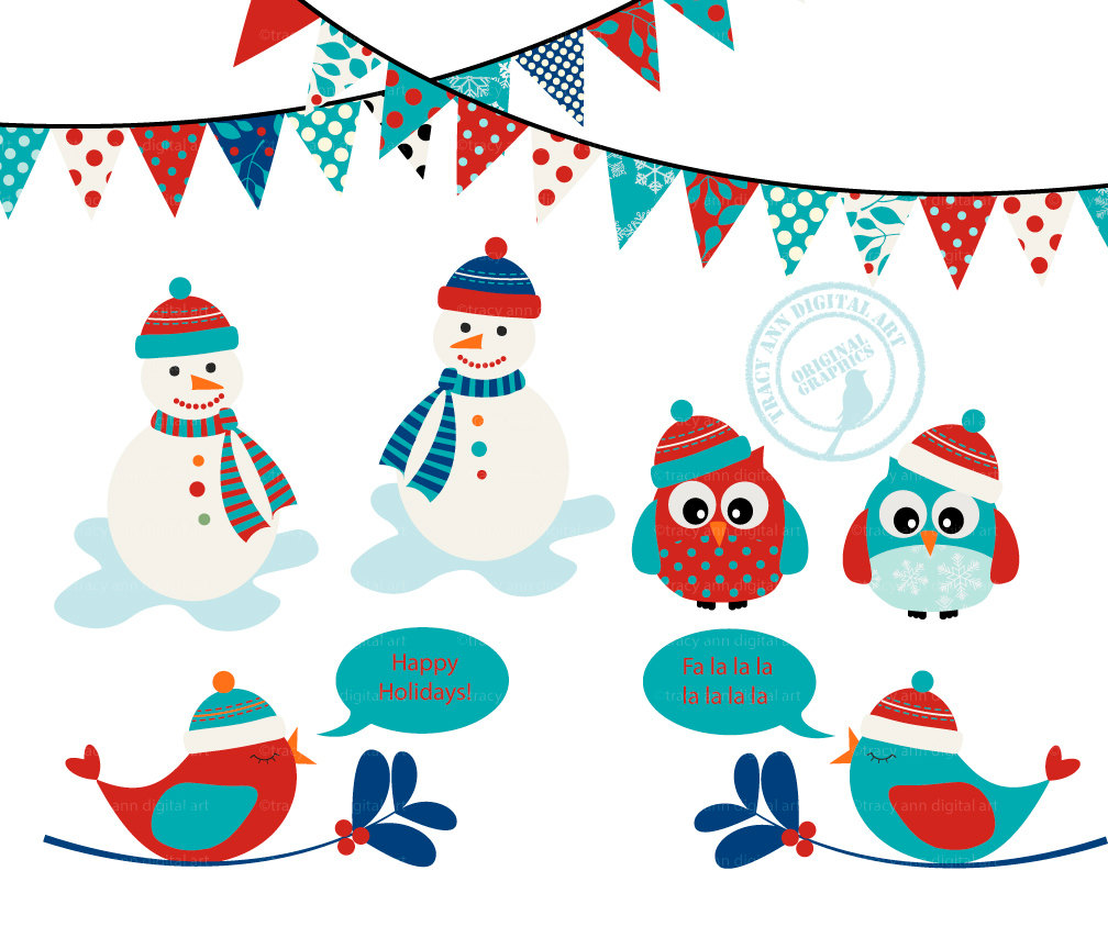 Winter clip art free printable clipart images 3