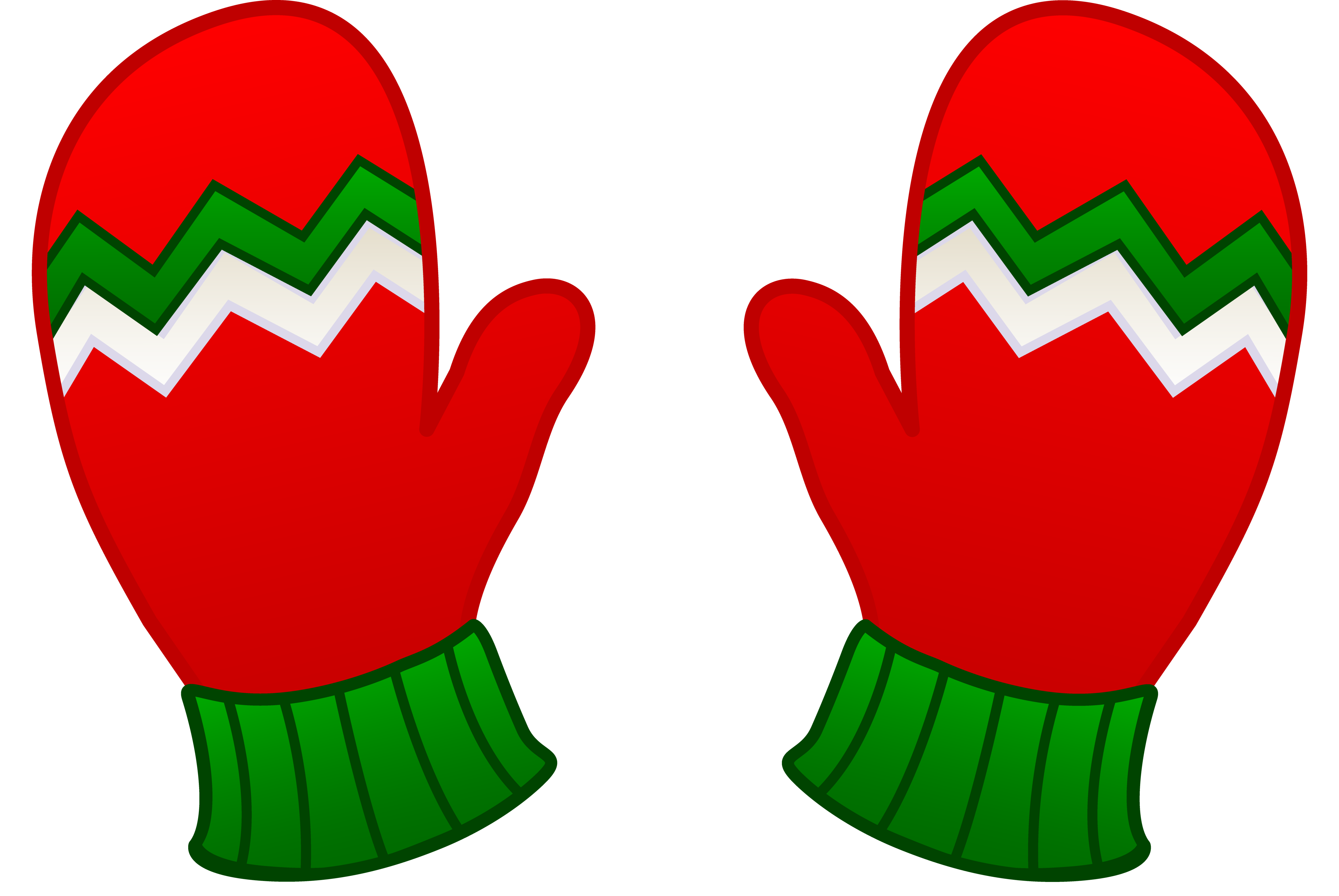 Winter Glove Clip Art