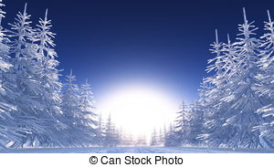 winter scenery - image of win - Winter Scene Clipart