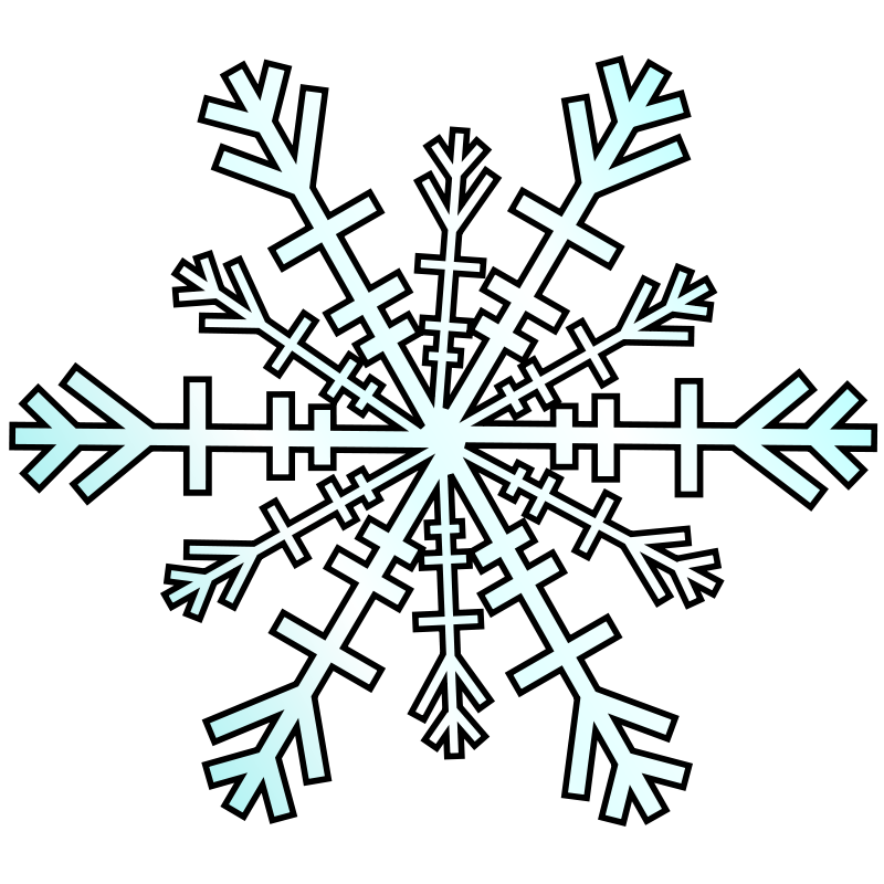 Winter Snowflakes Clipart