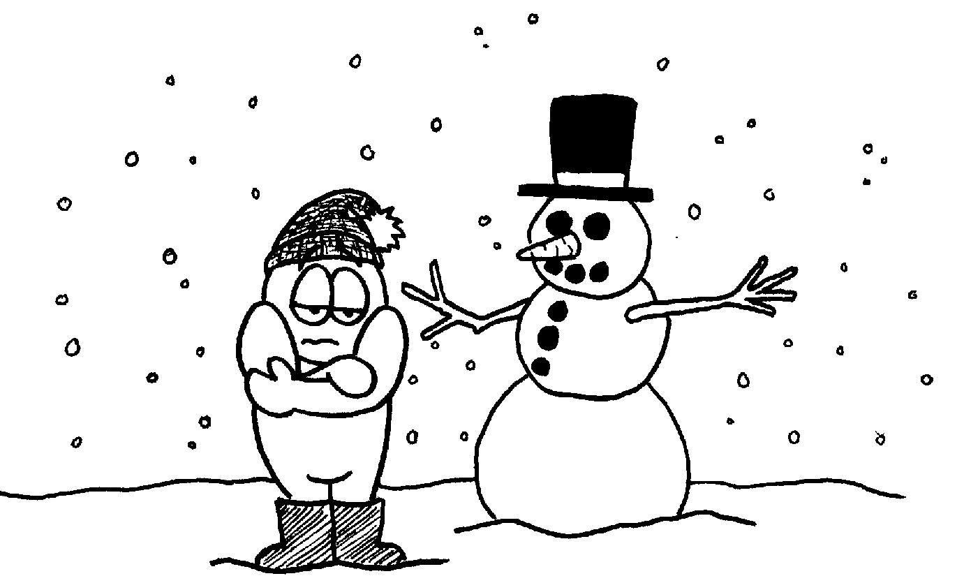 First Day Of Winter Clipart