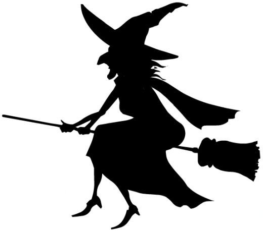 Cute witch clipart free - .