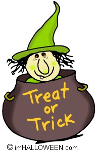 Witch Cauldron -- Spooky Clip Art © imHALLOWEEN clipartall.com