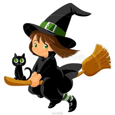 Cute Witch - Free Halloween C