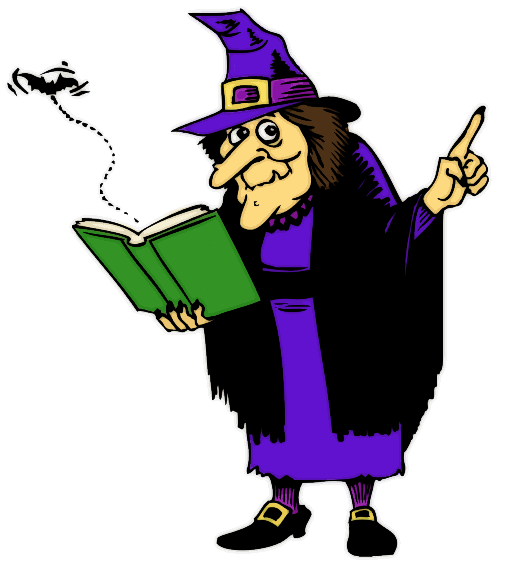 Witch Clipart - Cute Witch Clipart