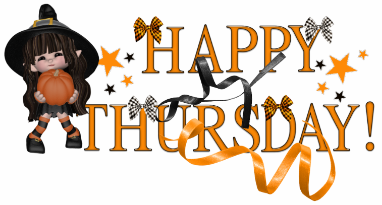 Witch Happy Thursday Clipart