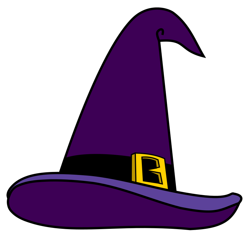 Witch Hat Clip Art Cliparts C - Witch Hat Clipart