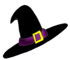 Witch Hat Clipart #1. 19.3Kb  - Witch Hat Clip Art