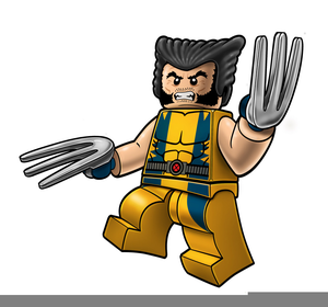 Wolverine Poser clip art
