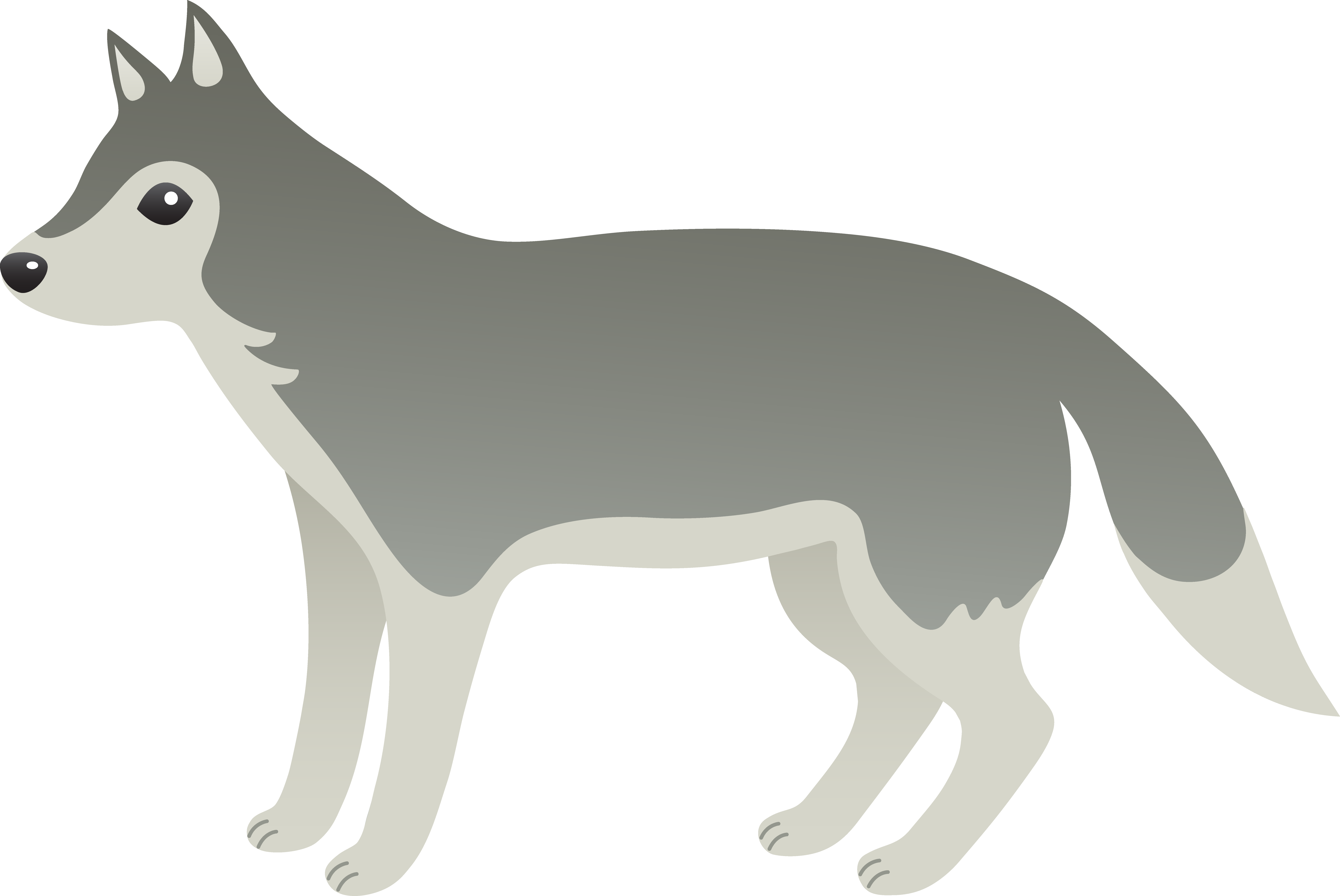 Wolves cartoon wolf clipart free download clip art on
