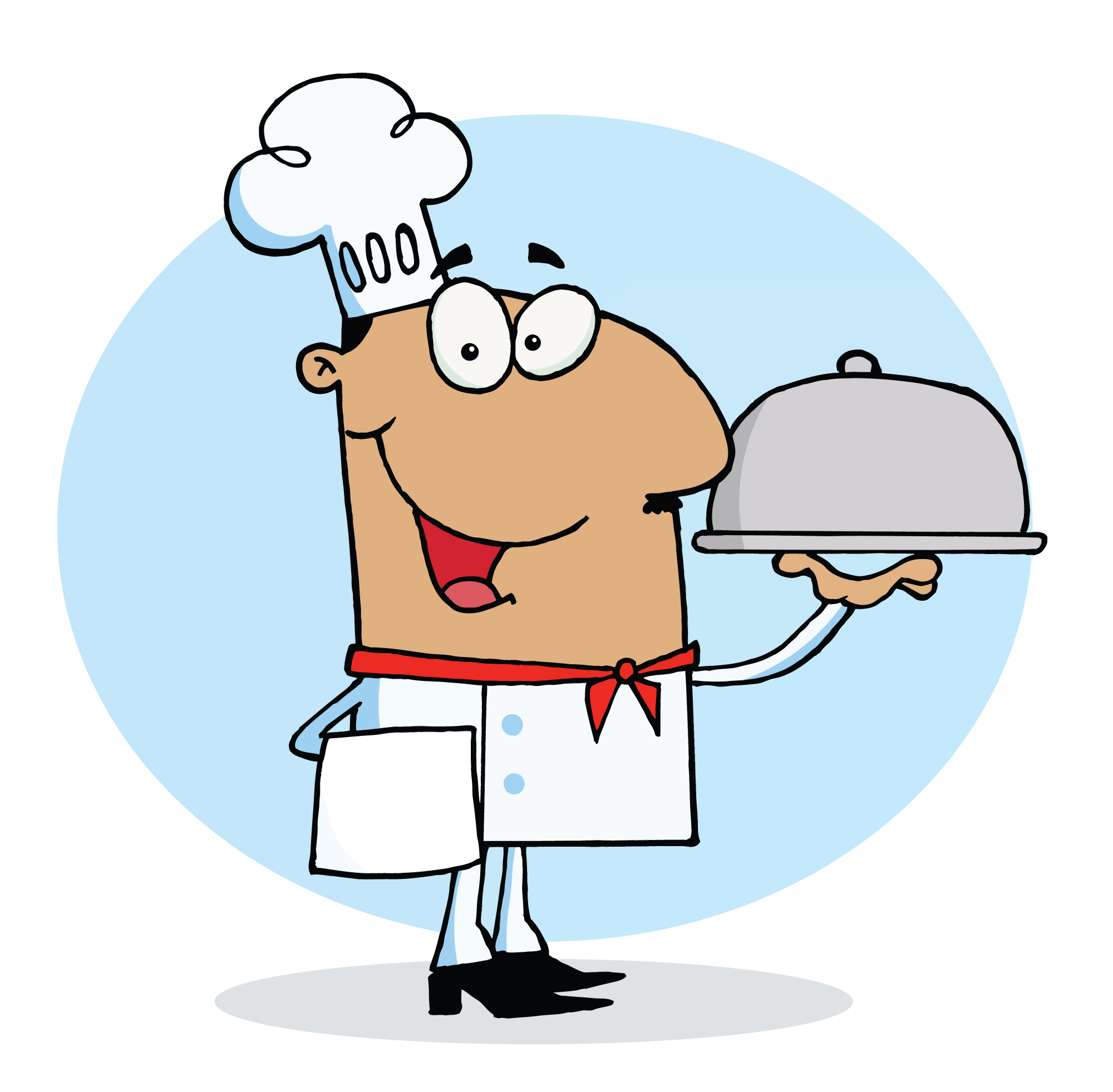 woman cooking clipart