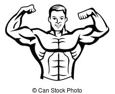 Bodybuilder Illustration Free