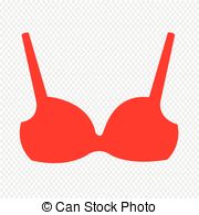 ... Woman underwear icon Illu - Bra Clip Art