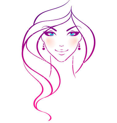 Women Beauty Hair Vector 3063 - Beauty Clip Art