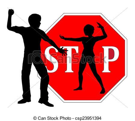 Women Self-Defense Clip Art Fight