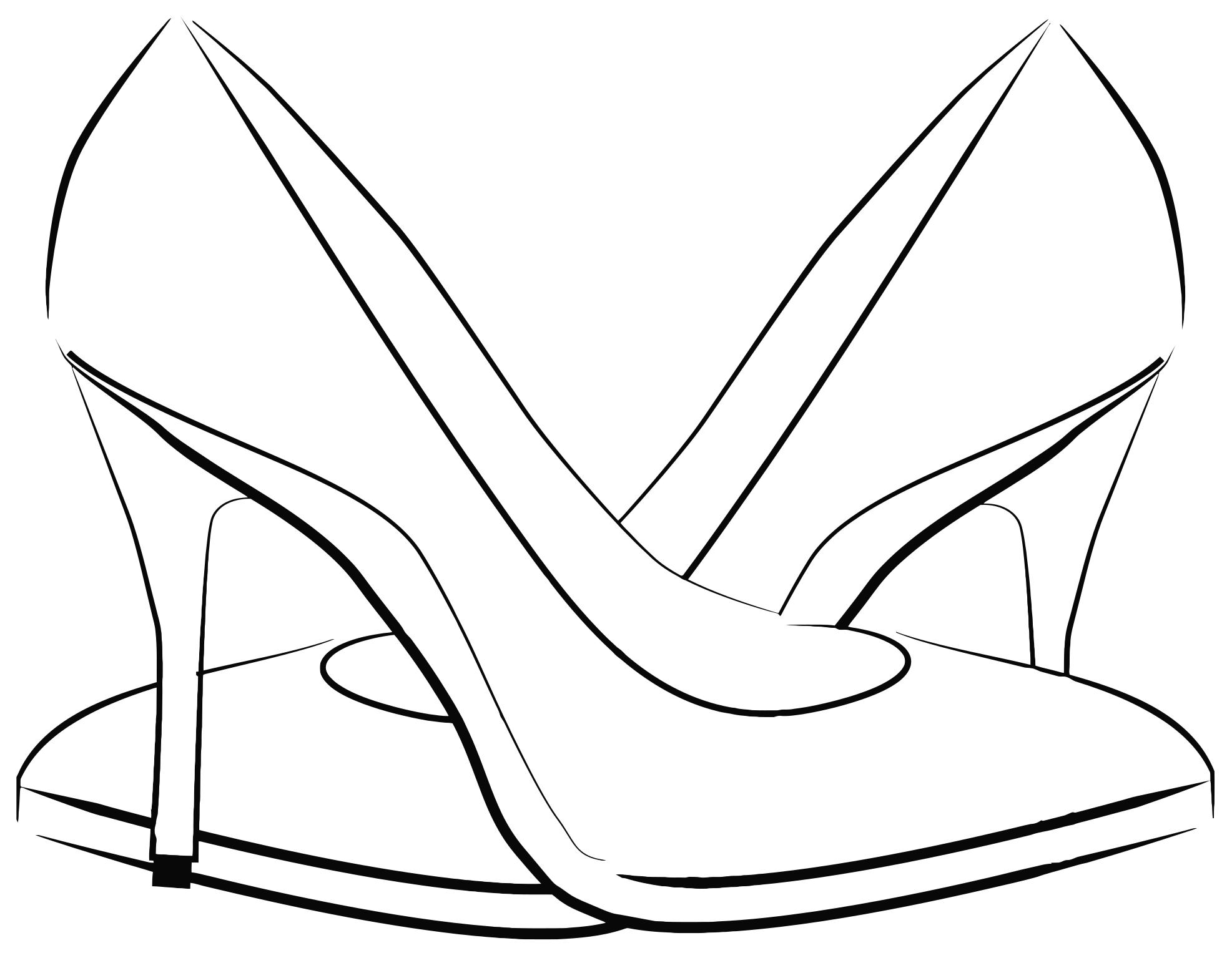 red high heels, Shoe, Women S