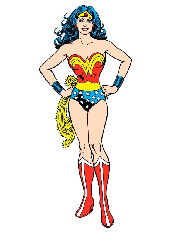 ... Wonder Woman Clip Art - c