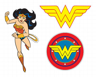 Wonder Woman clipart silhouette u2013 Wonder Woman svg u2013 Woman superhero file u2013  Wonderwoman svg u2013