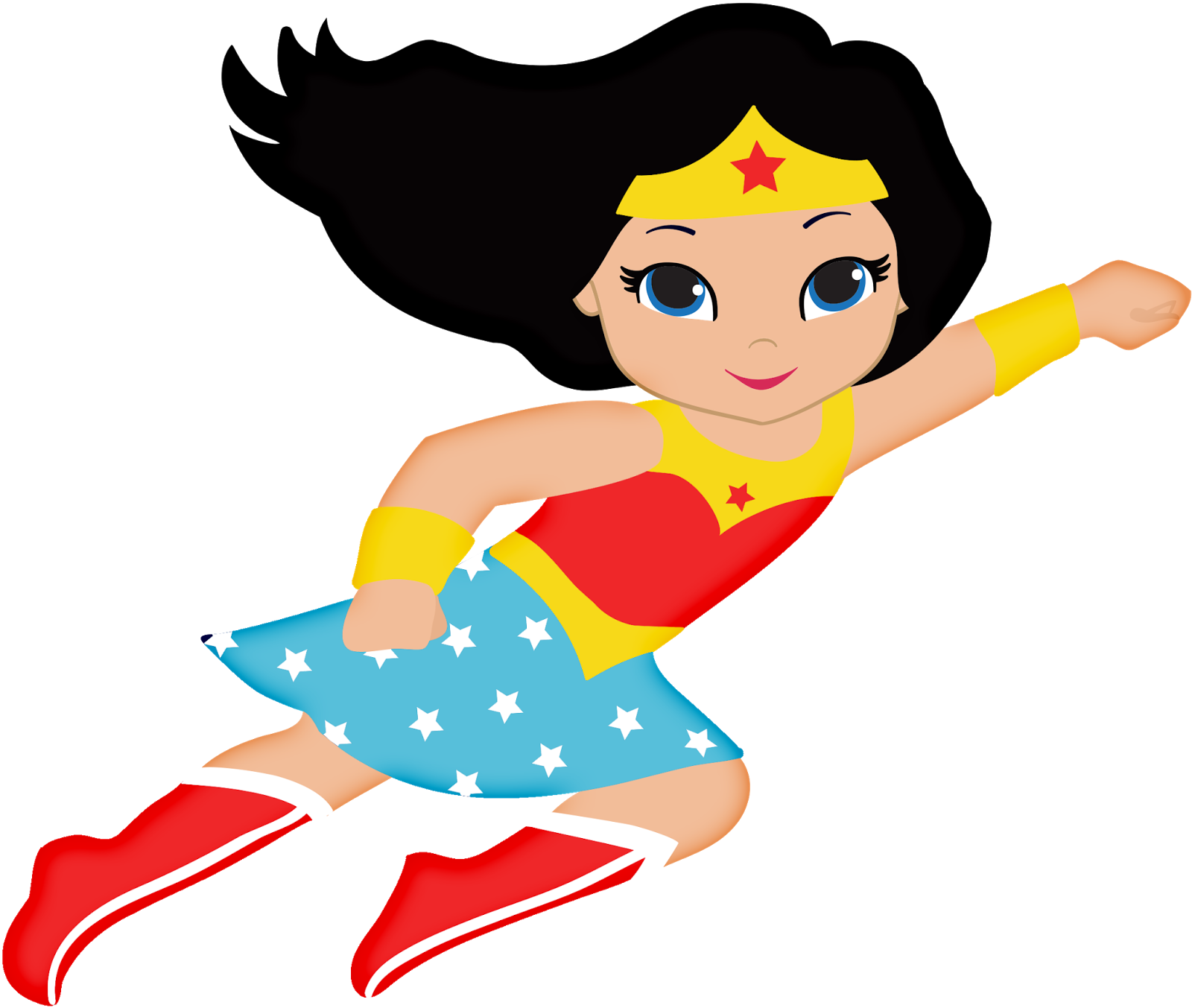 Wonder Woman Cartoon Clipart 