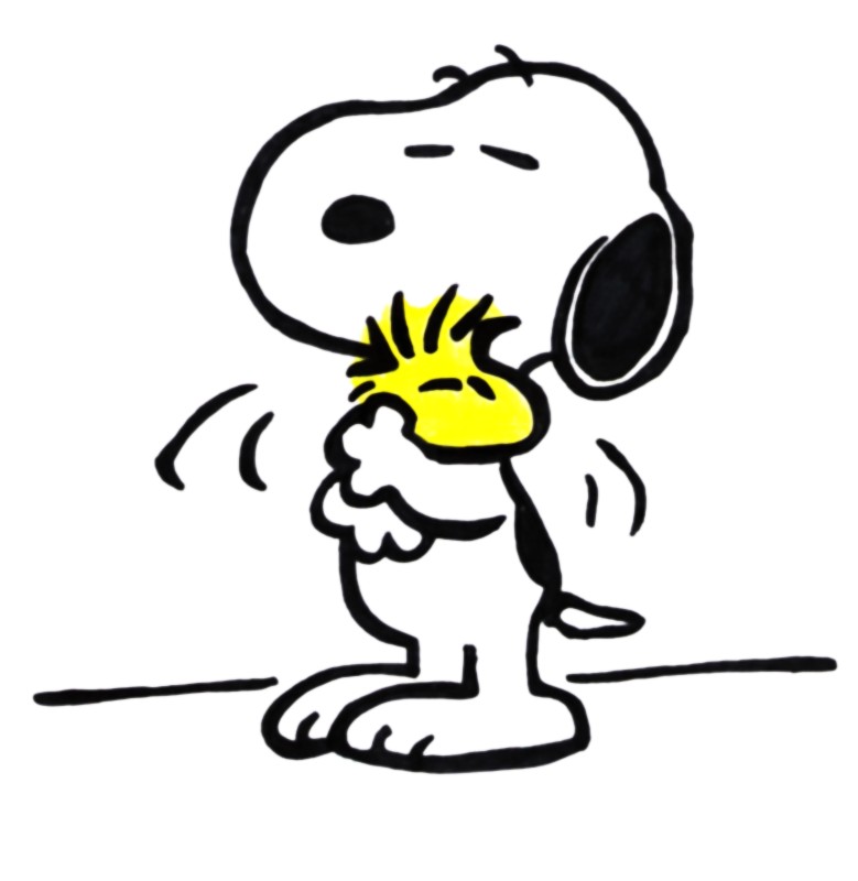 Woodstock Loves Snoopy Clipart .