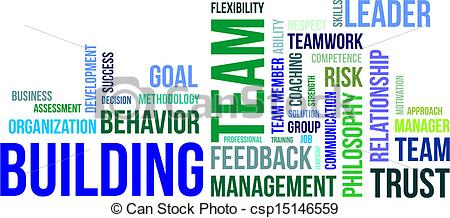 ... word cloud - team building - A word cloud of team building... ...