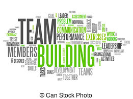 ... word cloud - team buildin