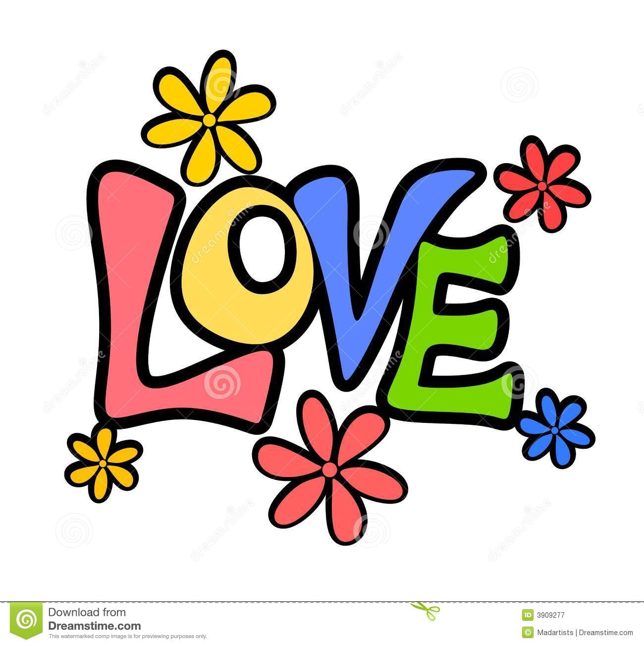 Word Love Clipart