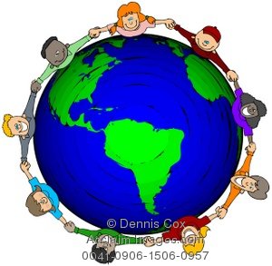 world map clip art for kids - Clip Art World