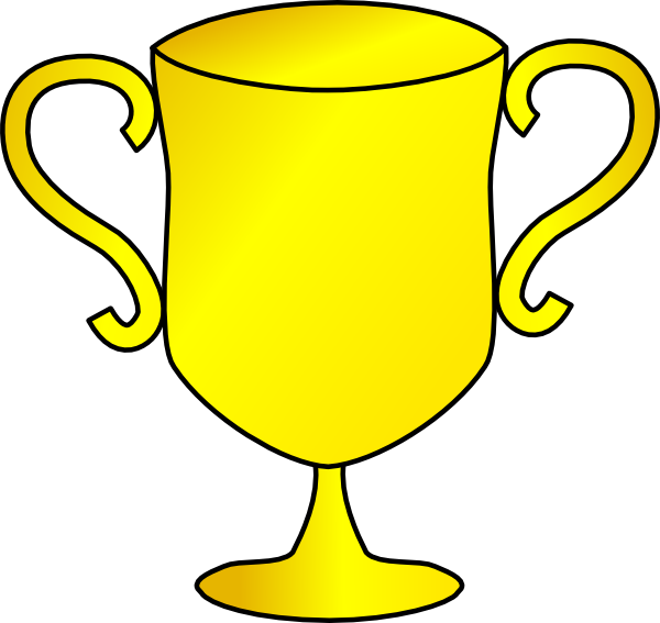 gold trophy clipart