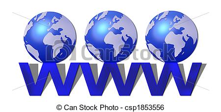 world wide web www - csp1853556