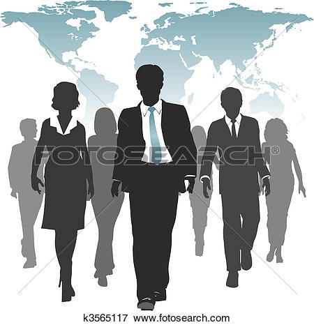 World work force business people human resources