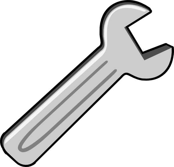 Wrench Clipart this image as: