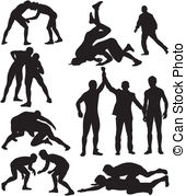 wrestling Clip Artby ottoflick36/1,725 wrestling silhouettes - freestyle  wrestling and greco-roman. ClipartLook.com ClipartLook.com 