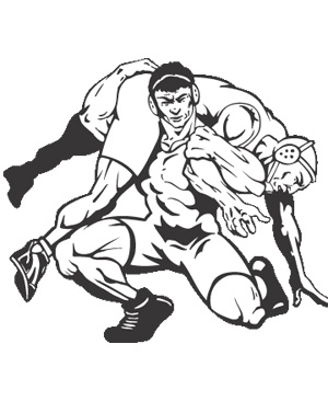 Wrestling clipart shirtail cl