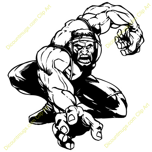 Wwe wrestling clipart clipart