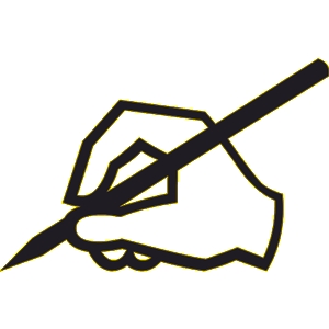 Write animated writing clipar