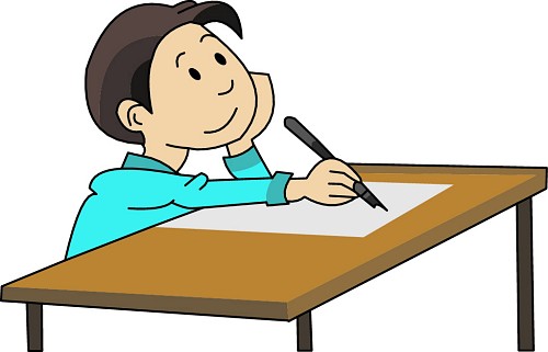 Writing clipart image