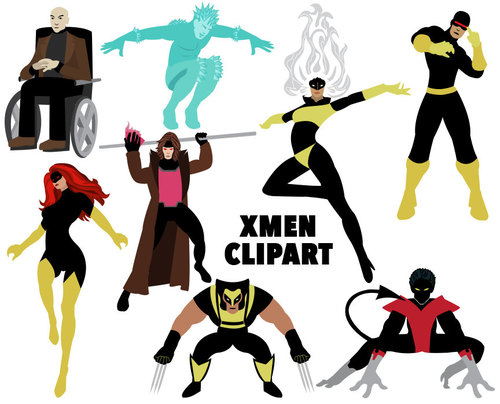 x-men clip art, x-men images, and hero images image